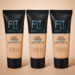 Fit Me! Romantic Star Matte + Poreless Liquid Foundation (Shade 350) – Oil-Controlling, Pore-Blurring Long-Wear Foundation for Normal to Oily Skin - Image 3