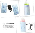 Portable USB Baby Bottle Warmer – Universal Insulated Milk Heater Sleeve for Travel and Home Use (Without Feeder) - Image 4