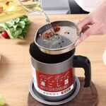 Oil Filter Pot 1.4L | Oil Strainer For Kitchen | Oil Container Pot Filter 1.4 Liter (Without Box) - Image 2