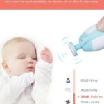 Premium 6-in-1 Electric Baby Nail Trimmer Set – Safe Infant Nail Filer, Clipper Alternative Kit with Storage Case - Random Color