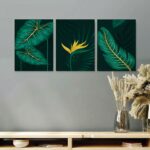 Set of 3 Premium Wall Art Photo Tiles – Modern Home Decor Sets 8x11 | With Frame - Image 2