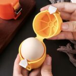 Egg Shell Opener Cutter – Portable Stainless Steel Egg Topper Tool for Boiled Eggs (Random Color) - Image 2