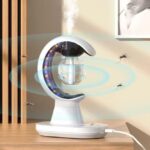 Multifunctional Smart Electric 3 In 1 Mosquito Repellent Air Humidifier LED Lamp For Home And Office Use
