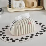 Decorative Shell Tissue Box Case Elegant And Modern Napkin Holder Stylish Daily Use Home And Office Accessory - Image 5