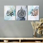 Set of 3 Premium Wall Art Photo Tiles – Modern Home Decor Sets 8x11 - Image 3