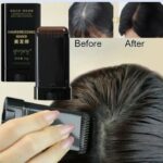 Instant Root Touch-Up Hair Color Comb Stick | Waterproof & Sweatproof Hair Dye Comb | Long-Lasting Hair (Color Black)
