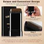 Instant Root Touch-Up Hair Color Comb Stick | Waterproof & Sweatproof Hair Dye Comb | Long-Lasting Hair (Color Black) - Image 4