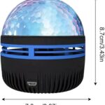 Northern Lights Aurora Galaxy Projector – Ocean Wave & Star LED Night Light with Remote Control