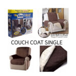 (single Sofa COVER) EVERSIBLE WASHABLE COUCH Sofa COAT COVER - - Image 5