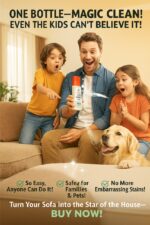 Puresofa | Sofa Cleaner Spray | Upholstery & Fabric Safe | Deep Cleaning | Stain Remover | Fast Dry | Pleasant Scent | 150ml - Image 6