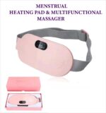 Heating Pad women Period Pain Cramp Relief Belt -Portable Menstrual Heating Pad, Heated Belly Belt for Menstrual Cramp Relief with 3 Heat Levels and 4 Modes, Electric Belt Massage for Women and Girls - Electric Massager Machine for Women (Flower Box) - Image 5