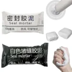Wall Hole Sealant Strong Adhesive Diy Sealant Clay Air Conditioning Hole Repair Cream Mud - Sealant Mud, Clay Repair Glue Pipe Sealing Fireproof Caulking Repair Mud Hole, Hole Filler - 01 PCs - Image 2