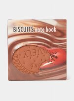 Biscuit Shaped Notebook – 80 Pages Round Steno Pad for Students, Artists & Kids – Fun Chocolate Biscuit Design, Portable Memo Notepad for Notes, Sketching, Doodling & Creative Writing - Image 5