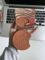 Biscuit Shaped Notebook – 80 Pages Round Steno Pad for Students, Artists & Kids – Fun Chocolate Biscuit Design, Portable Memo Notepad for Notes, Sketching, Doodling & Creative Writing - Image 4