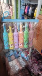 Pack of 6 Bottle Shaped Kromi Character Highlighters for Girls and Boys – Cute Stationery Set - Image 4