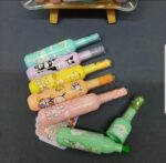 Pack of 6 Bottle Shaped Kromi Character Highlighters for Girls and Boys – Cute Stationery Set - Image 3
