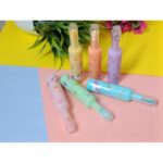 Pack of 6 Bottle Shaped Kromi Character Highlighters for Girls and Boys – Cute Stationery Set - Image 6