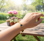 QXT-134 Clover Bracelet – Stainless Steel | Elegant & Durable Accessory - Image 3