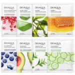 Whitening Face Sheet Mask Set Of 6 Multicolor Hydrating Brightening Skin Care Masks For Radiant Smooth And Glowing Skin | Random Flavor - Image 2