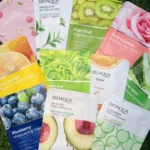 Whitening Face Sheet Mask Set Of 6 Multicolor Hydrating Brightening Skin Care Masks For Radiant Smooth And Glowing Skin | Random Flavor - Image 5