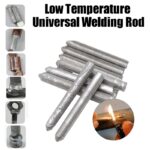 High-Strength Low Temperature Aluminum Welding Rods - 3 Pcs Set | Professional Metal Repair And Brazing Solution For Various Applications